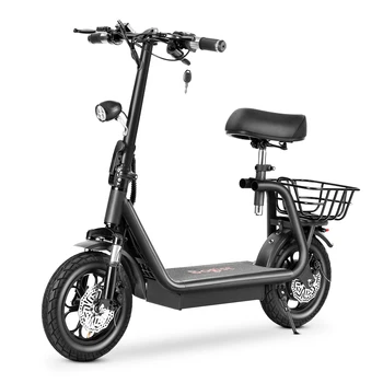 HEZZO 48v 500w Электрический скутер, велосипед, 10ah, Водонепроницаемый электромотор, складной самокат, IP64, крутой комплект, скутер
