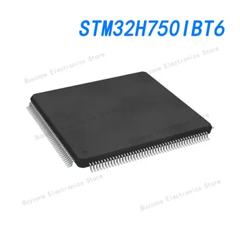 STM32H750IBT6 ARM микроконтроллеры - Высокопроизводительные MCU и DSP DP-FPU, Arm Cortex-M7 MCU, 128 Кбайт флэш-памяти, 1 МБ оперативной памяти, 480