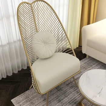 2022 Тканевый диван простая гостиная диван кресло для отдыха с сеткой красный свет роскошный балкон кресло для отдыха кресло для отдыха акцентные стулья
