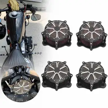 Комплект Системы Воздухозаборника Мотоцикла Для Harley Touring Road King Electra Street Glide Dyna Softail Fat Boy Trike Воздухоочиститель