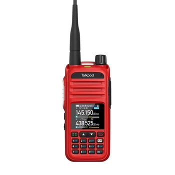 A36plus Двухсторонние Радиопередатчики Многофункциональные с Цветным дисплеем Walkie talkie UHF/VHF/AM/FM Многодиапазонные Многобандерные
