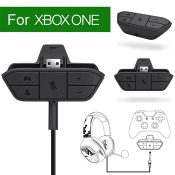 Адаптер для гарнитуры Стерео Гарнитура Аудио Адаптер для наушников конвертер 3,5 мм Аудиоразъем для беспроводного игрового контроллера Xbox One