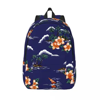 Рюкзак с Гавайских островов, Мужской рюкзак для школьников, Женский рюкзак для ноутбука большой емкости