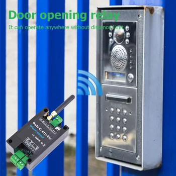 G202 Беспроводной пульт дистанционного управления доступом к двери, бесплатный звонок, GSM-реле для открывания дверей, мобильный телефон, 4G-пульт дистанционного управления для гаражных ворот, жалюзи.