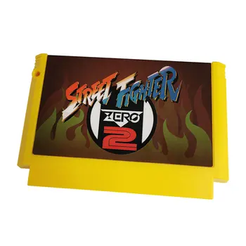 8-битный игровой картридж streetfighter-zero-2 для телевизионной игровой консоли с 60 контактами