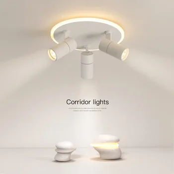 Креативный светильник для прохода, светодиодный потолочный светильник, современный и простой скандинавский гардероб, свет для маленькой гостиной, освещение для коридора, спальни