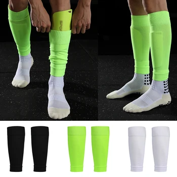 Новые футбольные носки, накладки на голени, накладки для ног, мужские и женские накладки на рукоятки