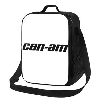 Изготовленная на заказ сумка для ланча Can-Am, женский холодильник, Термоизолированные ланч-боксы для детской школы