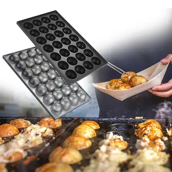Сковорода-гриль с фрикадельками из осьминога, инструменты для приготовления выпечки, кухонные гаджеты, сковорода Такояки