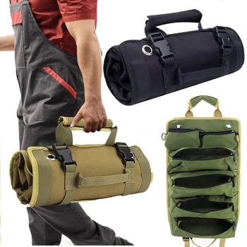 Многоцелевая сумка для инструментов, портативная сумка электрика, Органайзер для хранения инструментов механика /электрика / мотоцикла/ грузовика