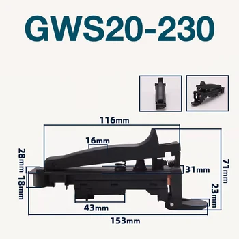 Запасные части переключателя для переключателя угловой шлифовальной машины Bosch GWS20-230