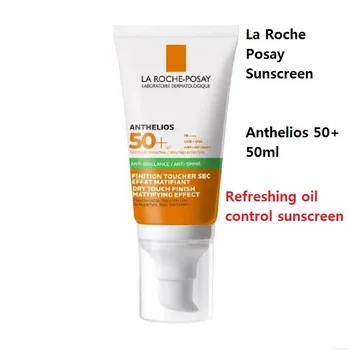 2ШТ SPF50 La Roche Posay Anthelios Солнцезащитный Крем Dry Touch Гель-Крем Spectrum Против Блеска Для Лица Солнцезащитный Крем Для Жирной Кожи Anti-Brillance