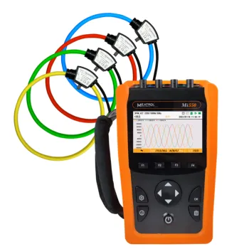 Портативный измеритель мощности для мониторинга энергопотребления Mi550 Анализатор энергопотребления Регистратор данных на 32 ГБ Анализатор энергии