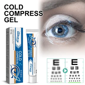 Гель для холодного компресса для глаз снимает усталость глаз, сухость, зуд, затуманивание зрения, предотвращает близорукость, увлажняющая мазь для ухода за глазами