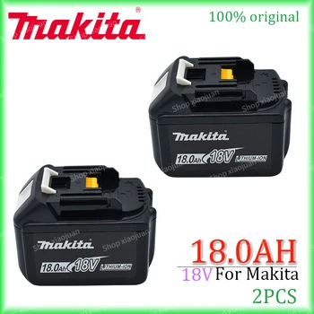 Новая Сменная Батарея Makita 18V 18.0Ah Для BL1830 BL1830B BL1840 BL1840B BL1850 BL1850B аккумуляторная батарея со светодиодным индикатором
