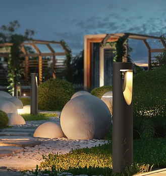Газонный светильник, встроенный газонный светильник, водонепроницаемый садовый ландшафтный светильник, уличный светильник для виллы, суперяркий