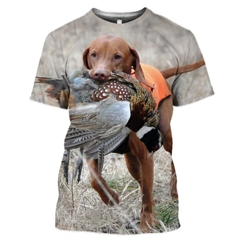 Летняя мужская футболка с 3D принтом, камуфляж для охоты на открытом воздухе, камуфляжная одежда, быстросохнущие свободные футболки с короткими рукавами в виде животных, кабана, джунглей, кряквы