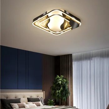 внутреннее потолочное освещение светодиодные потолочные светильники для гостиной, потолочная люстра, потолочный светодиодный потолочный светильник со светодиодной подсветкой