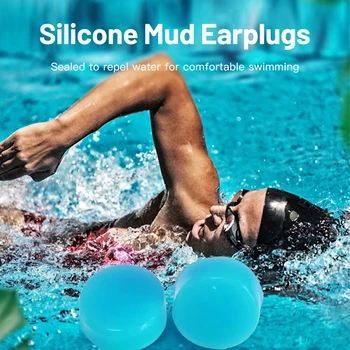 12ШТ Силиконовые беруши Шумоподавление Защита от сна Звукоизоляция Защита от ушей Многоразовые беруши для сна