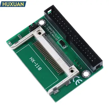 Адаптер для компактной флэш-карты HUXUAN 3.5 IDE-CF Compact Flash Card Загрузочный 40-контактный разъем адаптера для преобразования жесткого диска CF в IDE HDD