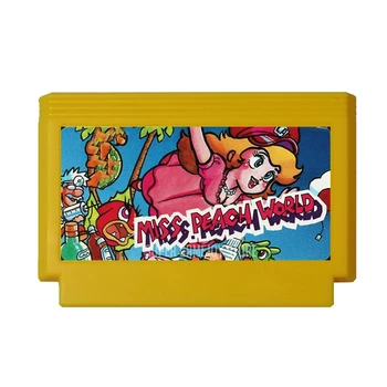 Игровой картридж Miss Peach World для игровой карты FC Console 60Pins