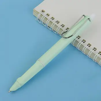 легкая выдвижная ручка для письма 0,38 мм, Быстросохнущая ручка для вывесок, ручка для печати с многоразовыми чернилами, канцелярские принадлежности для канцелярских принадлежностей