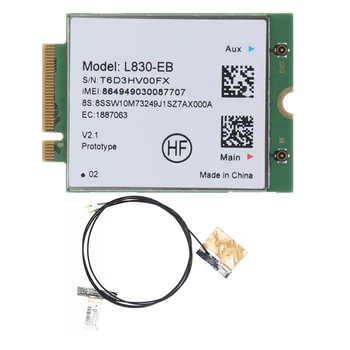 L830-EB 4G Wifi Карта + Детали Антенного Модуля Для Thinkpad X280 T480 T580 P52S L480 L580 T490 T590 P53S T490S X390 L490 L590