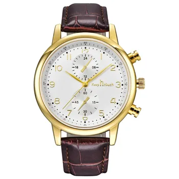 Новые персонализированные модные повседневные деловые водонепроницаемые кварцевые часы, подарочные мужские часы