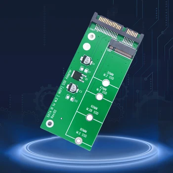 Устройство чтения карт жесткого Диска SATA3 6G Card M.2 NGFF Конвертер 2,5 Дюймов M2 В SATA Адаптер SSD-адаптера для 2230-2280 M.2 SATA SSD