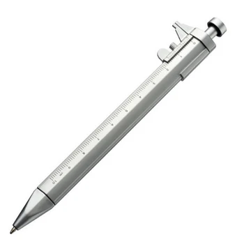 Многофункциональная ручка с гелевыми чернилами 0,5 мм, штангенциркуль, шариковая ручка, канцелярские принадлежности, шариковые измерительные инструменты, прямая поставка