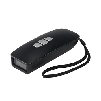 Мини-портативный считыватель штрих-кодов USB Проводной/ Bluetooth / 2.4G беспроводной 1D 2D QR сканер PDF417 Простой в использовании
