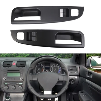 Автомобильная Левая/Правая Черная панель переключателя окна двери для Golf 2-Дверных моделей 2004-2009 OEM 1K3868049C75R 40GF