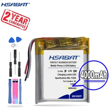 Новое поступление [HSABAT ] Сменный аккумулятор емкостью 4000 мАч для Creative Sound Blaster E5
