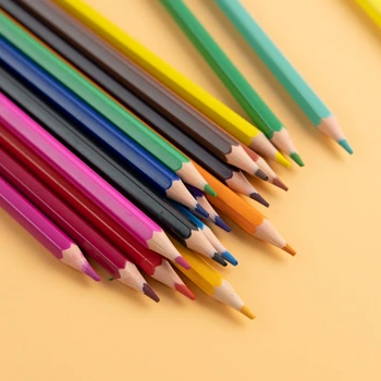 Красочный набор карандашей 12/18/24/36 Цветная коробка мультяшный карандаш с граффити Подходит для рисования и раскрашивания детей и студентов