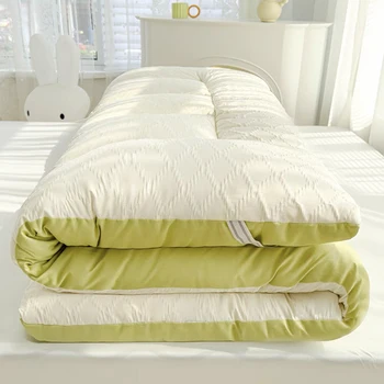 мягкий удобный матрас, эластичная подушка, домашний складной Одноместный Двухместный татами, весенне-осенний утолщенный коврик для пола