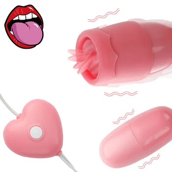 Вибраторы для лизания языком полости рта, секс-игрушки для женщин, стимулятор клитора, фаллоимитатор, вибратор-яйцо, питание от USB, 12 скоростей, продукт для взрослых