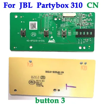 1 шт. Оригинальный новый переключатель 3 кнопки 1 2 3 Материнская плата динамика Bluetooth для JBL Partybox 310 CN Переключатель 3 разъема