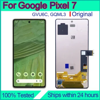 Для замены экрана Google Pixel 7 Оригинальный Ремонт Сенсорного дисплея GVU6C GQML3 Tauschen Pantalla LCD Reparatur в сборе