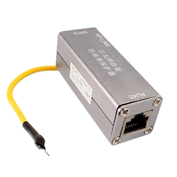 Адаптер RJ45 Сетевая карта Ethernet Сетевой фильтр RJ45 Устройство защиты от грозового разрядника