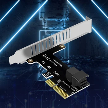 PCI E-SFF-8643 PCIE X4-SFF8643 Карта расширения PCI-EX4 / X8 / X16 Адаптер твердотельного накопителя PCIE-U2