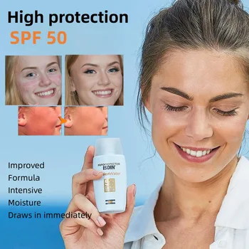 Оригинальный Солнцезащитный крем ISDIN SPF50 для лица, предотвращающий солнечные ожоги, восстанавливающий для чувствительной кожи лица и тела