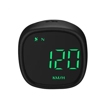 M30 Универсальный HUD GPS Спидометр Автомобильные часы Электронный компас Зеленый индикатор Усталости при вождении Напоминание для автомобиля Мотоцикла