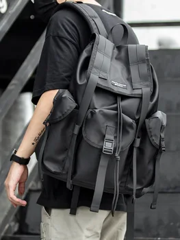 Новый тренд рюкзак мужской большой емкости путешествия рюкзак колледж студент рюкзак мешок компьютера