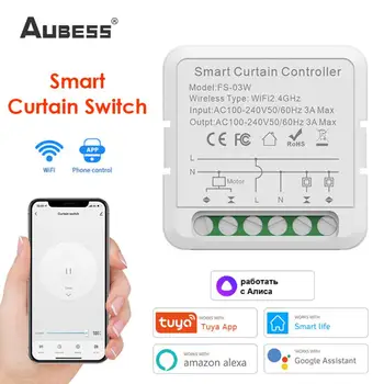 Wifi Smart Smart Switch Alexa Smart Home Smart Curtain Controller Wifi Smart Curtain Switch Smart Life Google Home Tuya