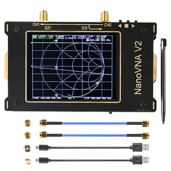 Векторный сетевой анализатор NanoVNA S-A-A-2 V2 50 кГц ~ 3 ГГц MF HF VHF UHF Антенный Анализатор 3,2 
