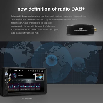 Автомобильный DAB + Цифровой Радиоприемник USB Интерфейс Автомобильный DAB + Box Портативный Автомобильный Радиоприемник Антенна Приемник для Android 5.1 и Выше Автомобильный Радиоприемник