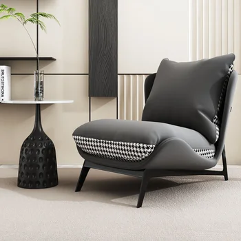 Кресло-качалка с скандинавским акцентом, спальня, гостиная, Роскошные напольные стулья для гостиной, Офисный дизайнерский мобильный Fauteuil, Уникальная мебель