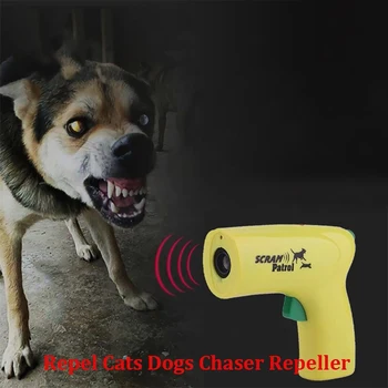 Новое устройство для отпугивания кошек и птиц со светодиодной вспышкой, ультразвуковое устройство для отпугивания собак, устройство против лая для дрессировки домашних собак