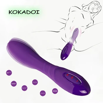 KOKADOI Multi-speed G Spot Вибратор Для Влагалища, Стимулятор Вибрации Клитора, Фаллоимитатор, Секс-Игрушки Для Взрослых Для Женщин, Секс-Продукт Для Мастурбации