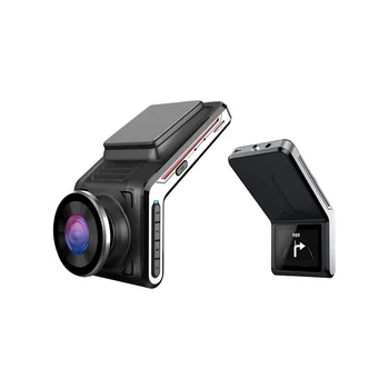 Автомобильный видеорегистратор с камерой заднего вида спереди 1080P ночного видения WiFi APP 24-ЧАСОВОЙ монитор парковки Видеорегистратор Авторегистратор